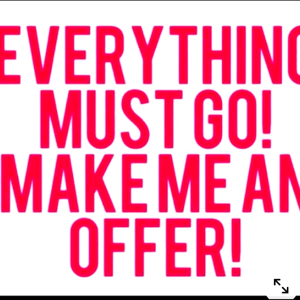 Everything must go please make a reasonable offer!!!